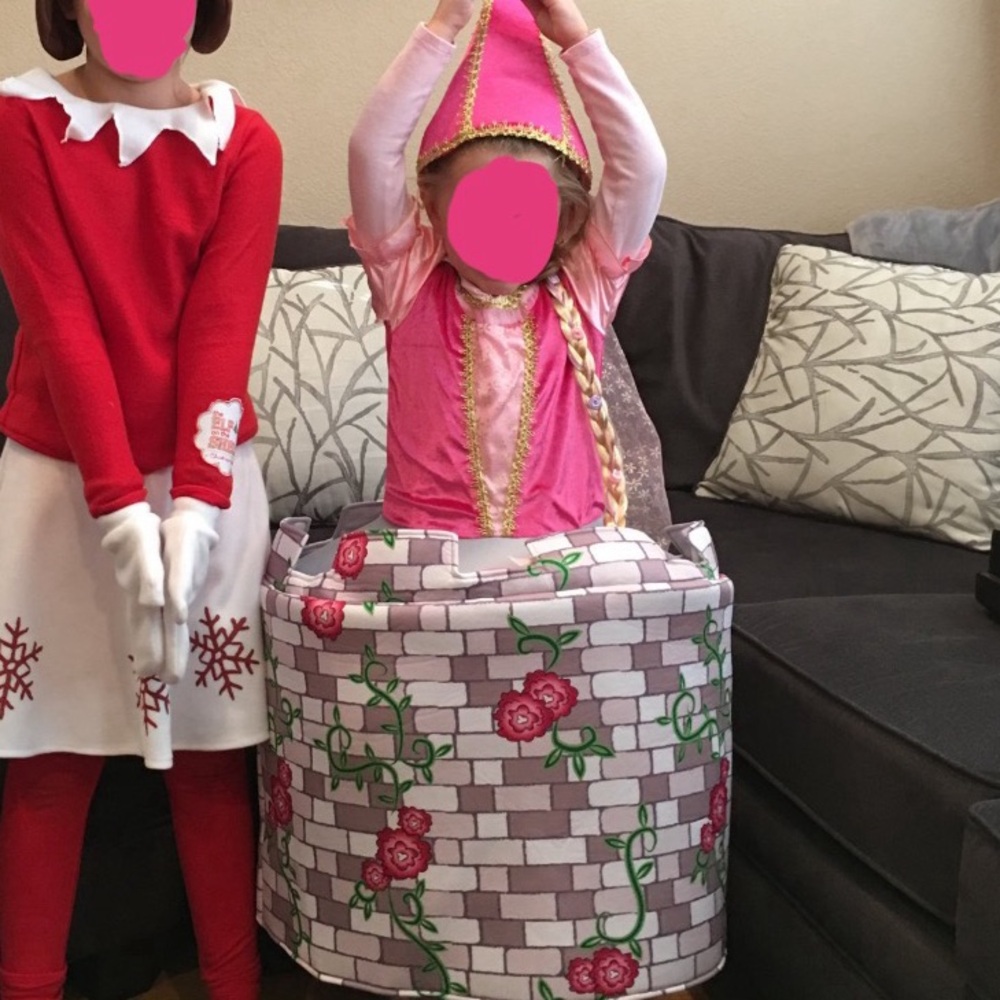 Halloween Costume-Princess Stuck in Castle Tower